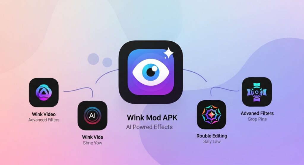 wink mod apk not working