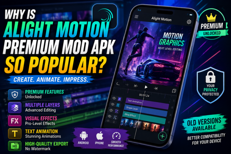 Why Is Alight Motion Premium Mod APK So Popular?