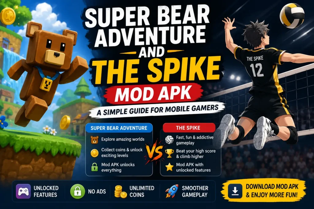 Super Bear Adventure and The Spike Mod APK: A Simple Guide for Mobile Gamers Super Bear Adventure and The Spike Mod APK