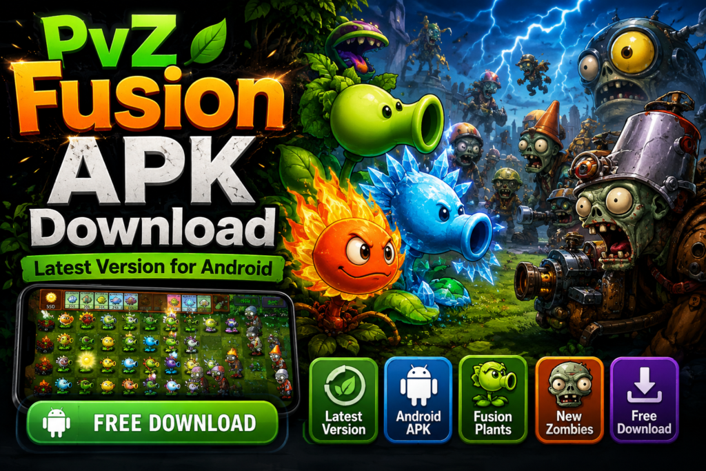 PvZ Fusion APK Download Latest Version for Android image 1